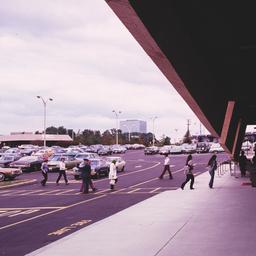 Exterior view, behind tilte...