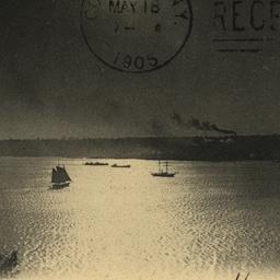 Moonlight on the Hudson, N....