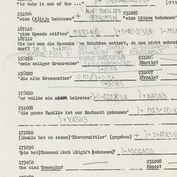 Western questionnaire, answ...