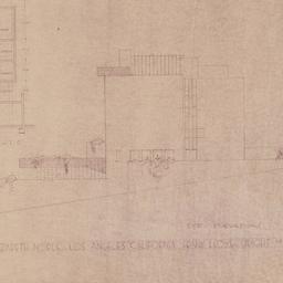 Cross section, north side e...