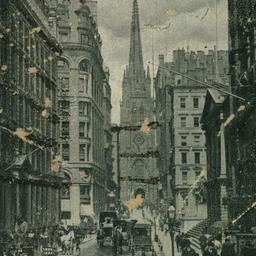 Wall Street, New York.
