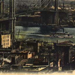 Brooklyn Bridge from N.Y. City