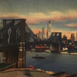 Brooklyn Bridge and the Eas...