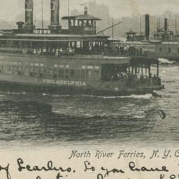 North River Ferries, N.Y. City