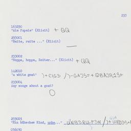 Western questionnaire, answ...