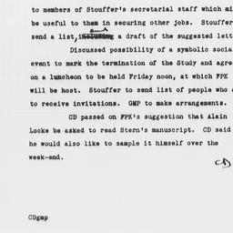 Memorandum from Charles Dol...