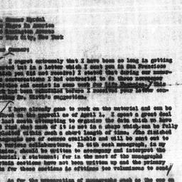 Letter from Horace R. Cayto...