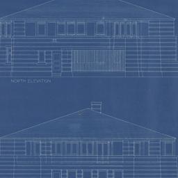 Working drawing #5: North, ...