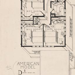 Isometric second floor plan