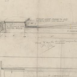Existing roofing detail sec...