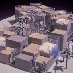 Model, aerial view.
