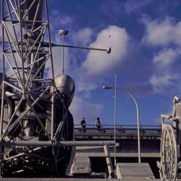Gray wheelchair on undulati...