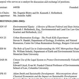 Schedules, Legal, Economic,...