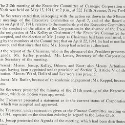 Executive Committee Meeting