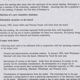 Nominating Committee