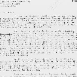 Letter from Gunnar Myrdal t...