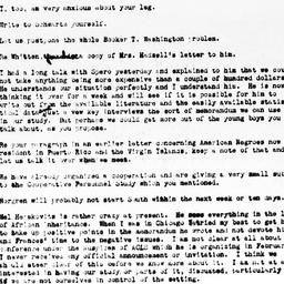 Letter from Gunnar Myrdal t...
