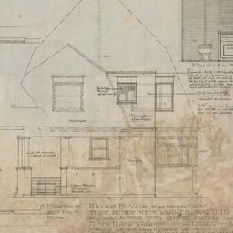 Plan, elevation, section, d...