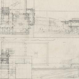 Suburban house: Floor plans...
