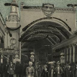 Entrance to Steeple Chase, ...