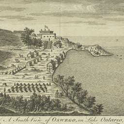 A south view of Oswego on L...