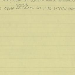 Western questionnaire, answ...