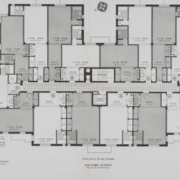 1420 York Avenue, Plan Of 1...