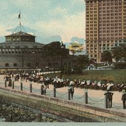 [Daytime view of Battery Aq...