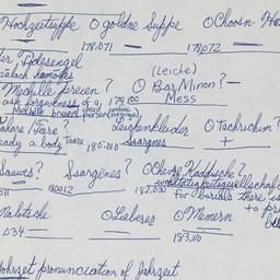 Western questionnaire, answ...