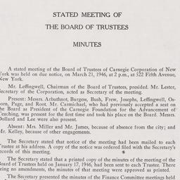 Board of Trustees