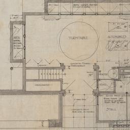 Working drawing #1: Garage,...