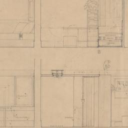 Elevations, sections, plan