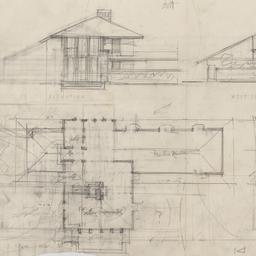First, second floor plans, ...