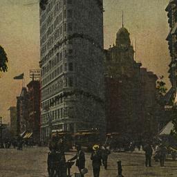 Flatiron Building, New York.