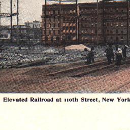 Elevated Railroad at 110th ...