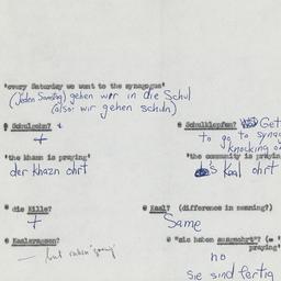 Western questionnaire, answ...
