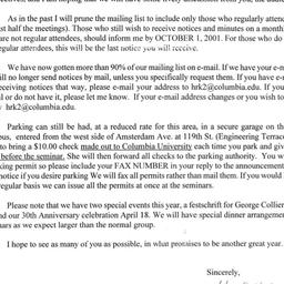 Correspondence, 2002-08-31....