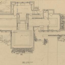 First floor plan for public...