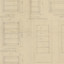 Door, window details