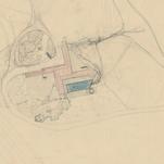 Road, plot plan