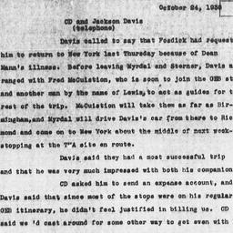 Memorandum from Charles Dol...