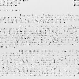 Letter from Gunnar Myrdal t...