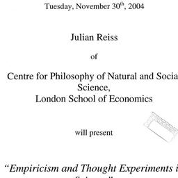 Announcements, 2004-11-30. ...