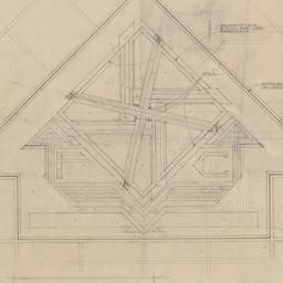 Terrace bronze plate detail...
