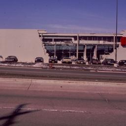 Exterior view, from across ...
