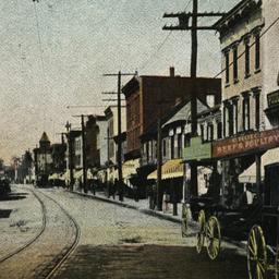 North Main Street, Portches...
