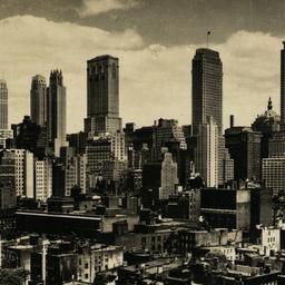 Mid-New York Skyline, East ...