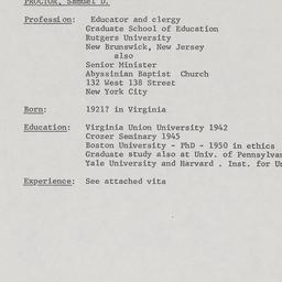 Nominating Committee