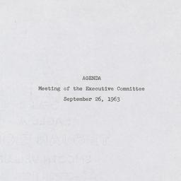 Executive Committee Meeting