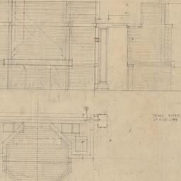 Fireplace elevations, plan,...